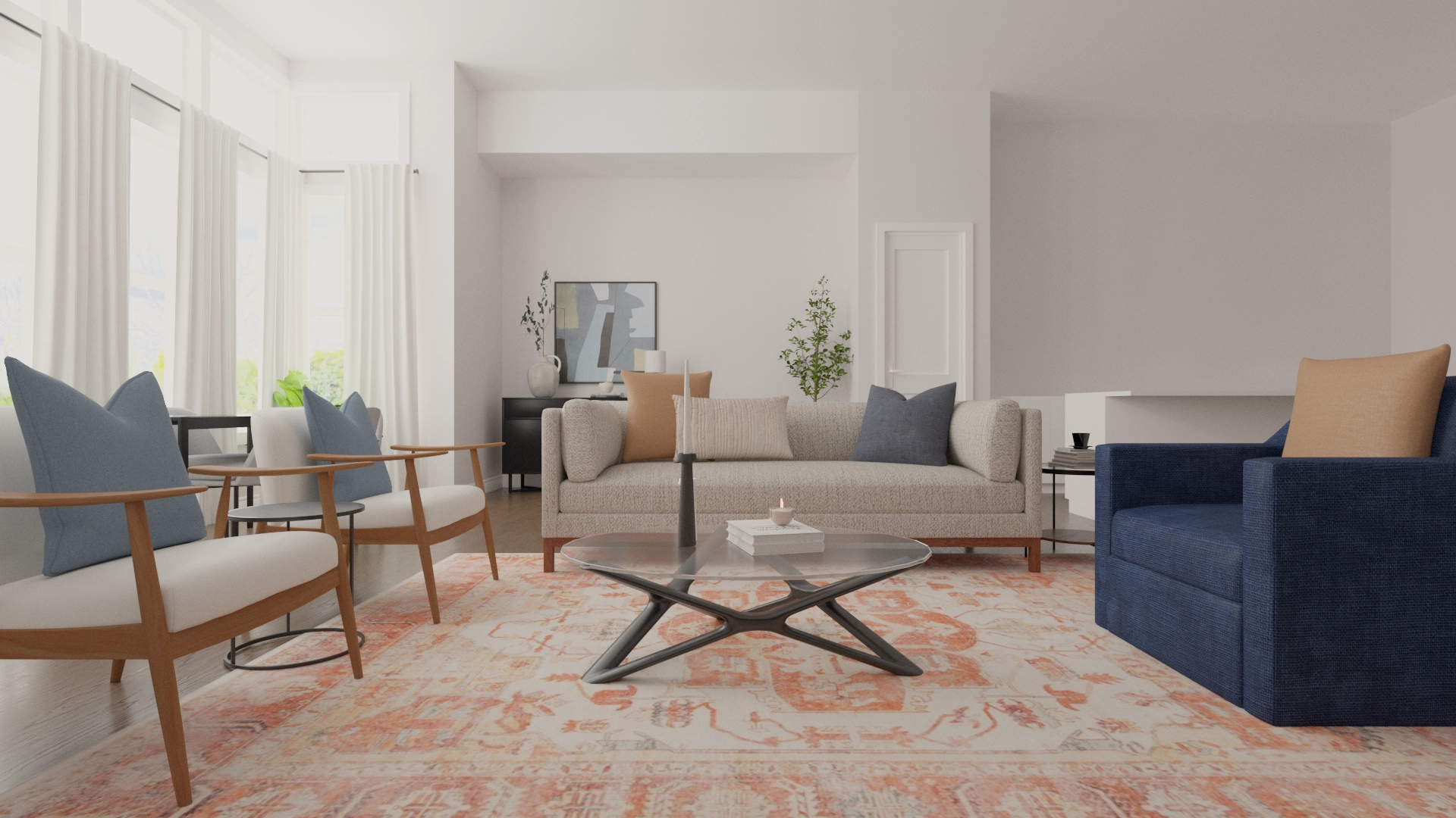 Troubadour sales chair cb2