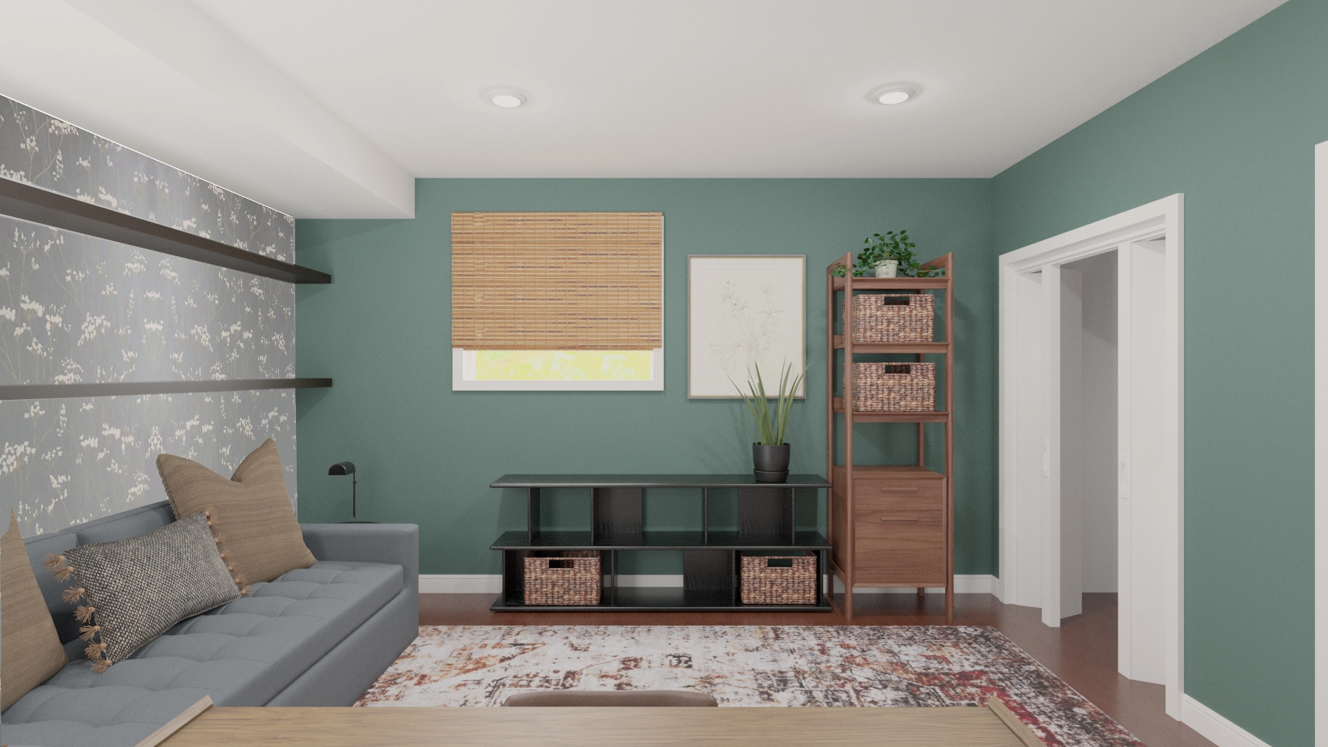 Dishon freestanding shop wardrobe armoire