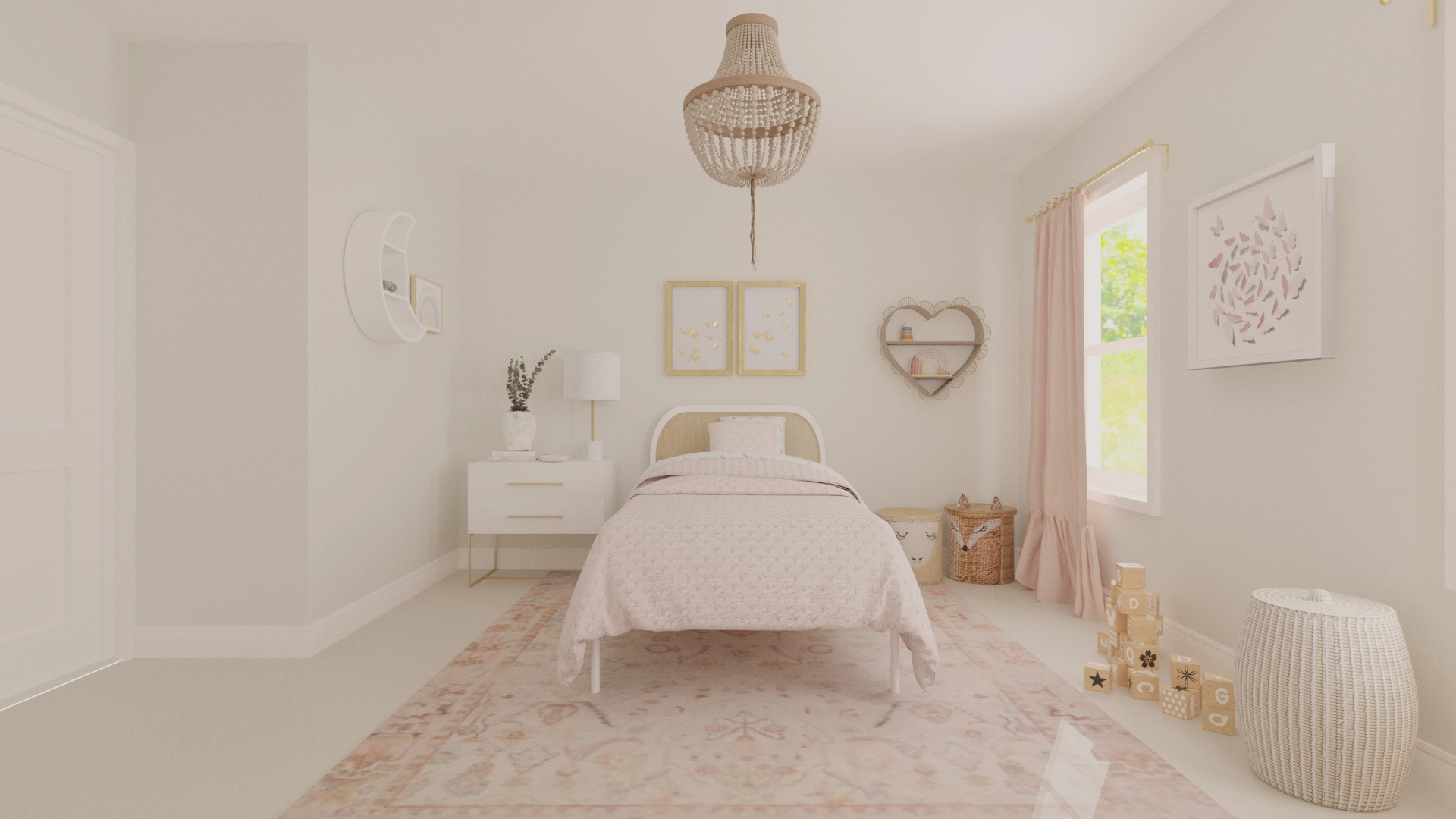 Kayla rainbow store stripe duvet