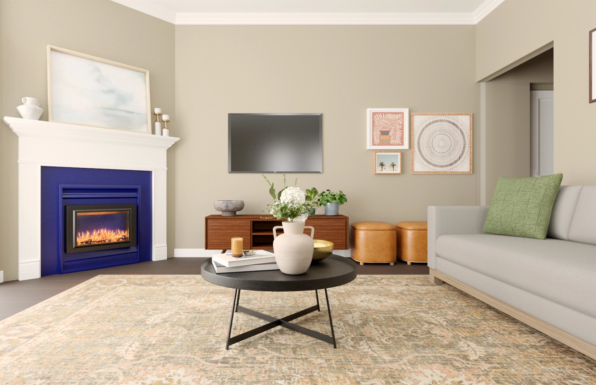 Mod orange on sale spice armchair