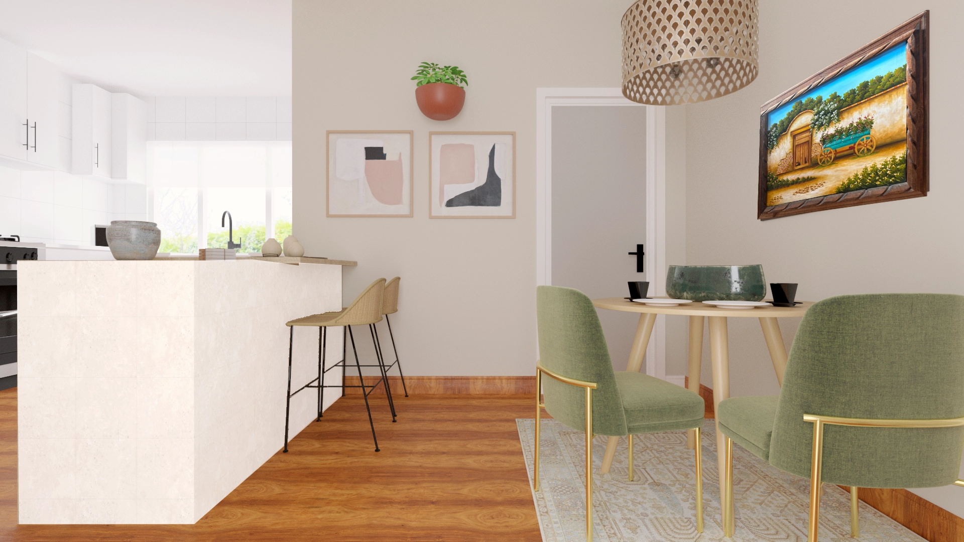 Seno oak hotsell round dining table