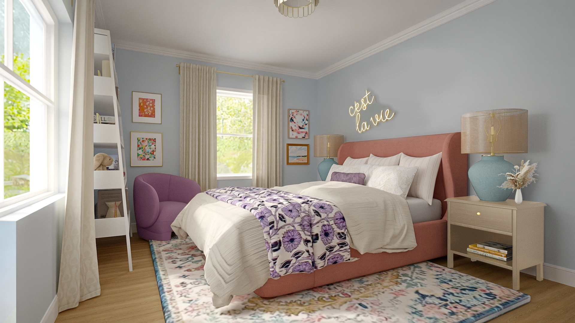 Madelyn faceted flush mount discount