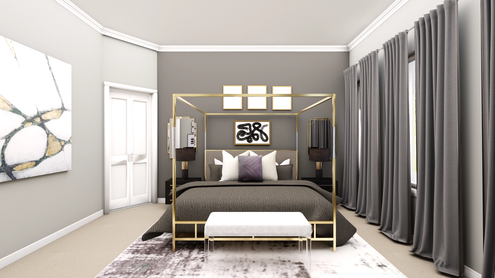 Moyers profile canopy bed hot sale