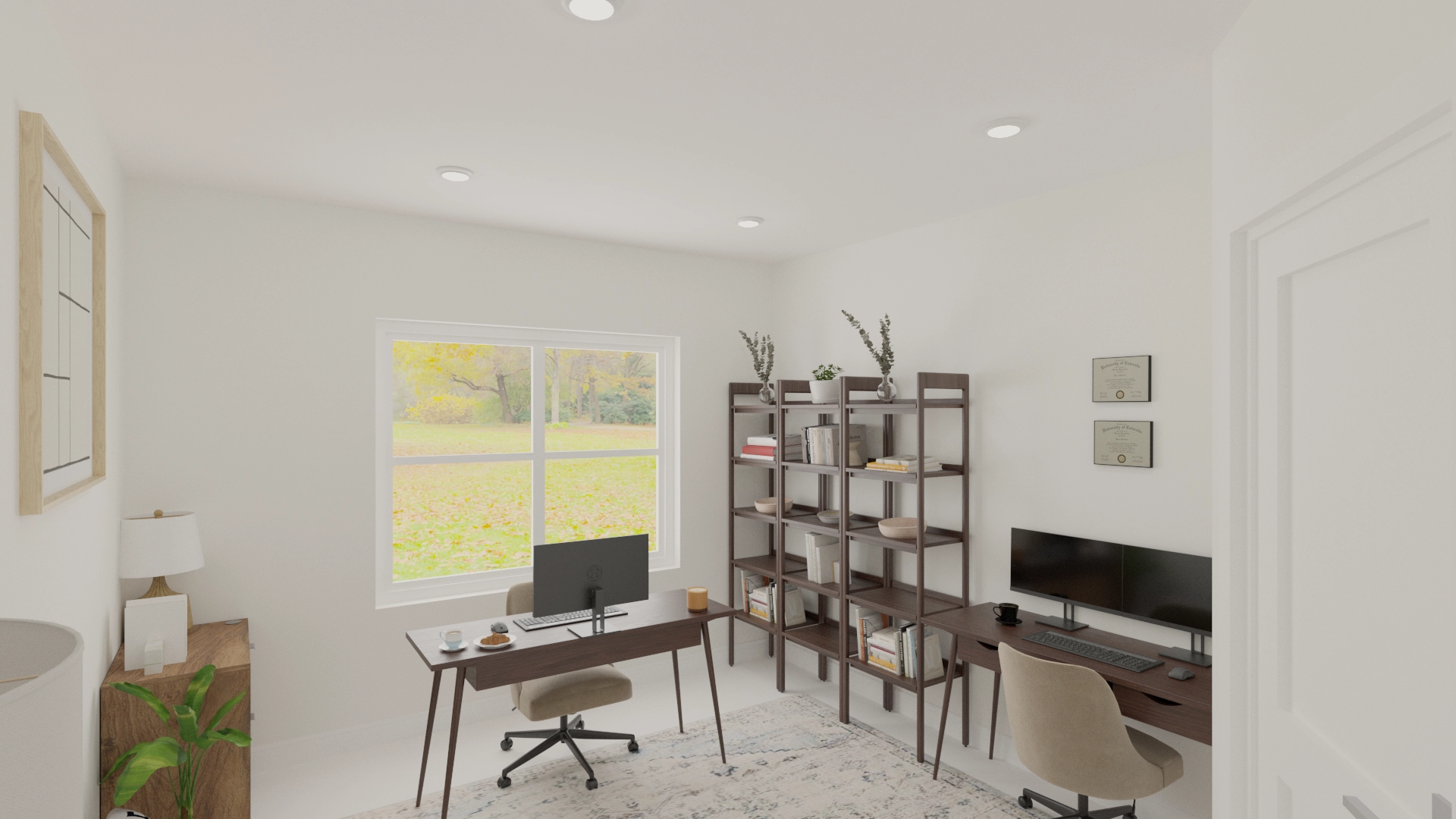 Culla Walnut Desk Article Havenly