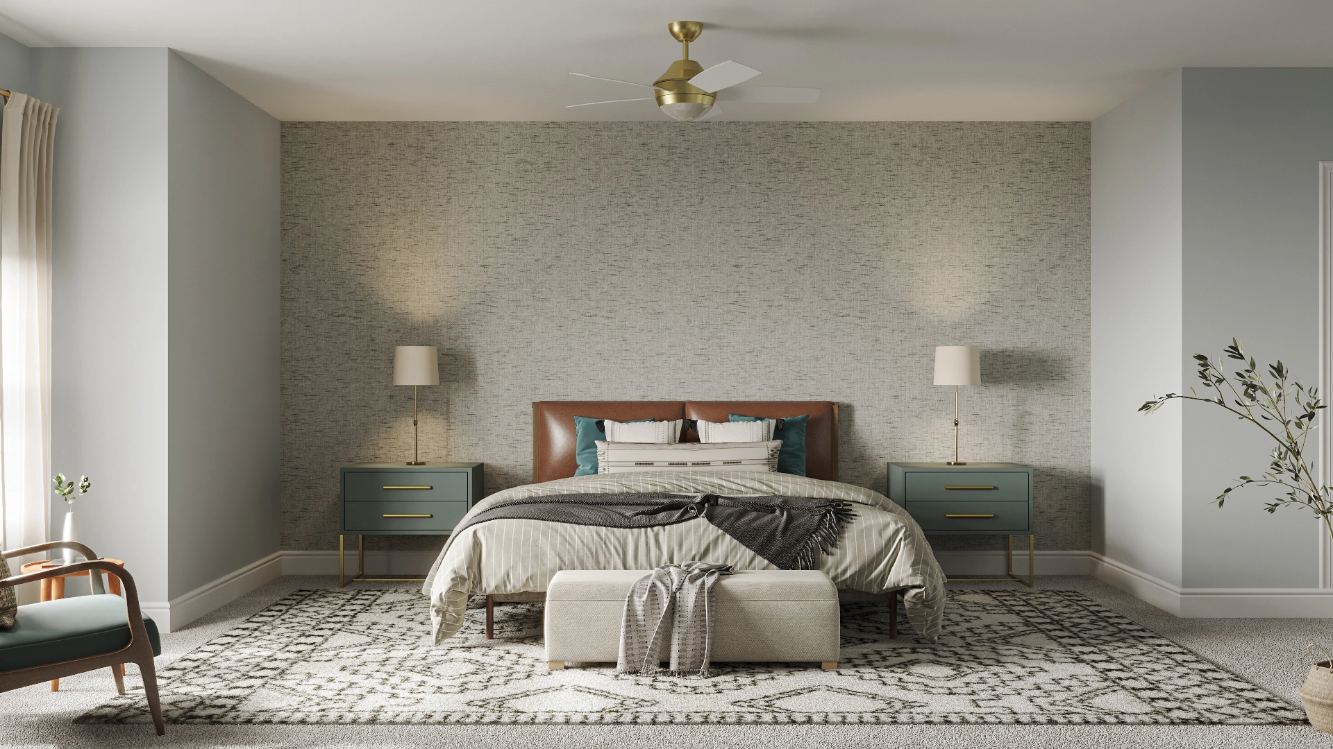 Curator King Leather Bed Backorder FEB CB2 Havenly