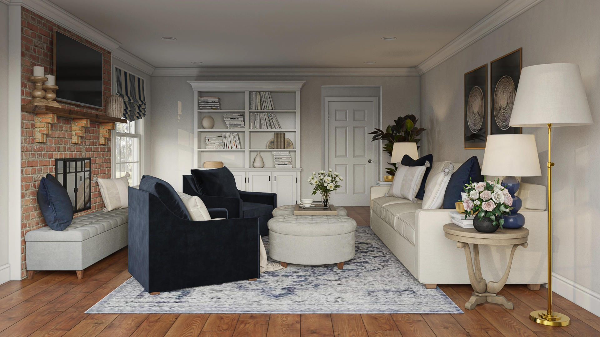 Bencomo tufted sales storage ottoman
