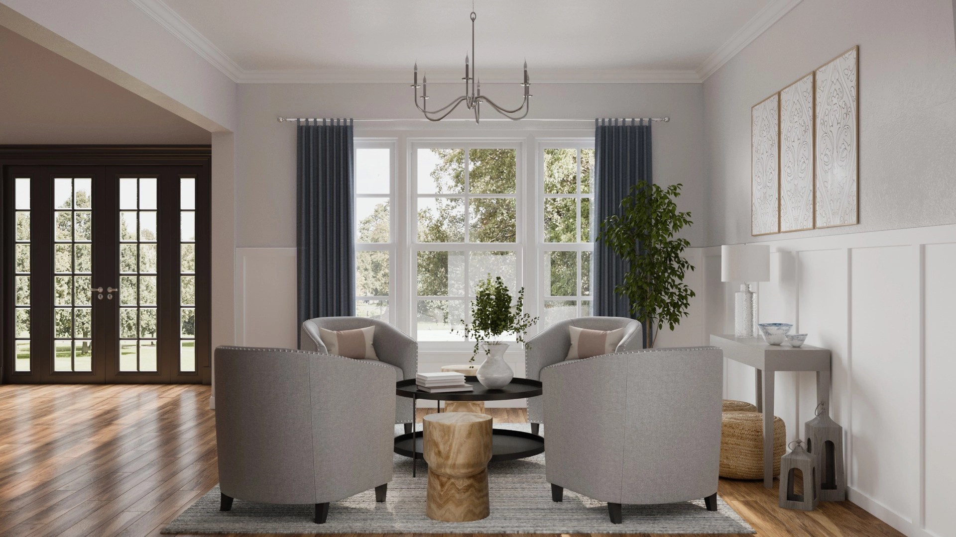 Stansbury sales barrel chair