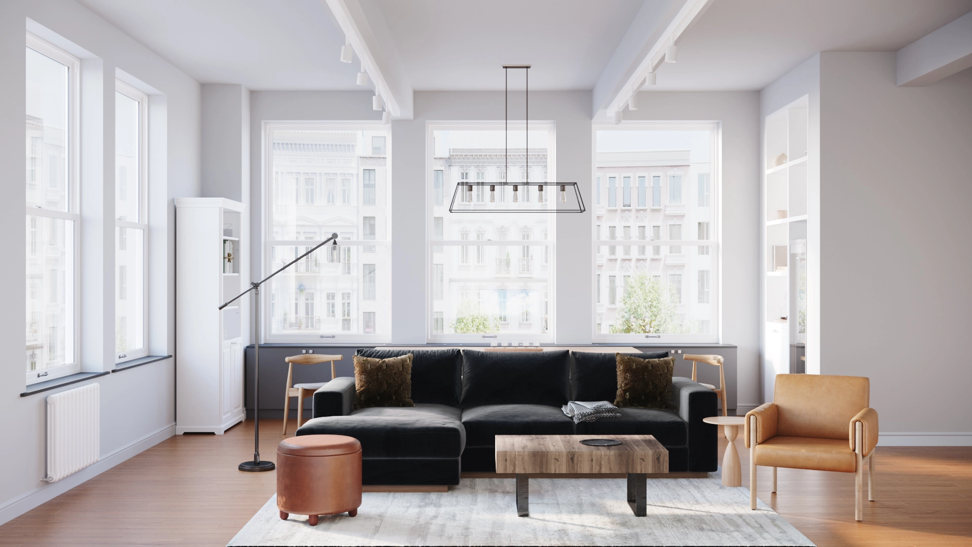 Diderot Wood Leather Chair Crate and Barrel Havenly