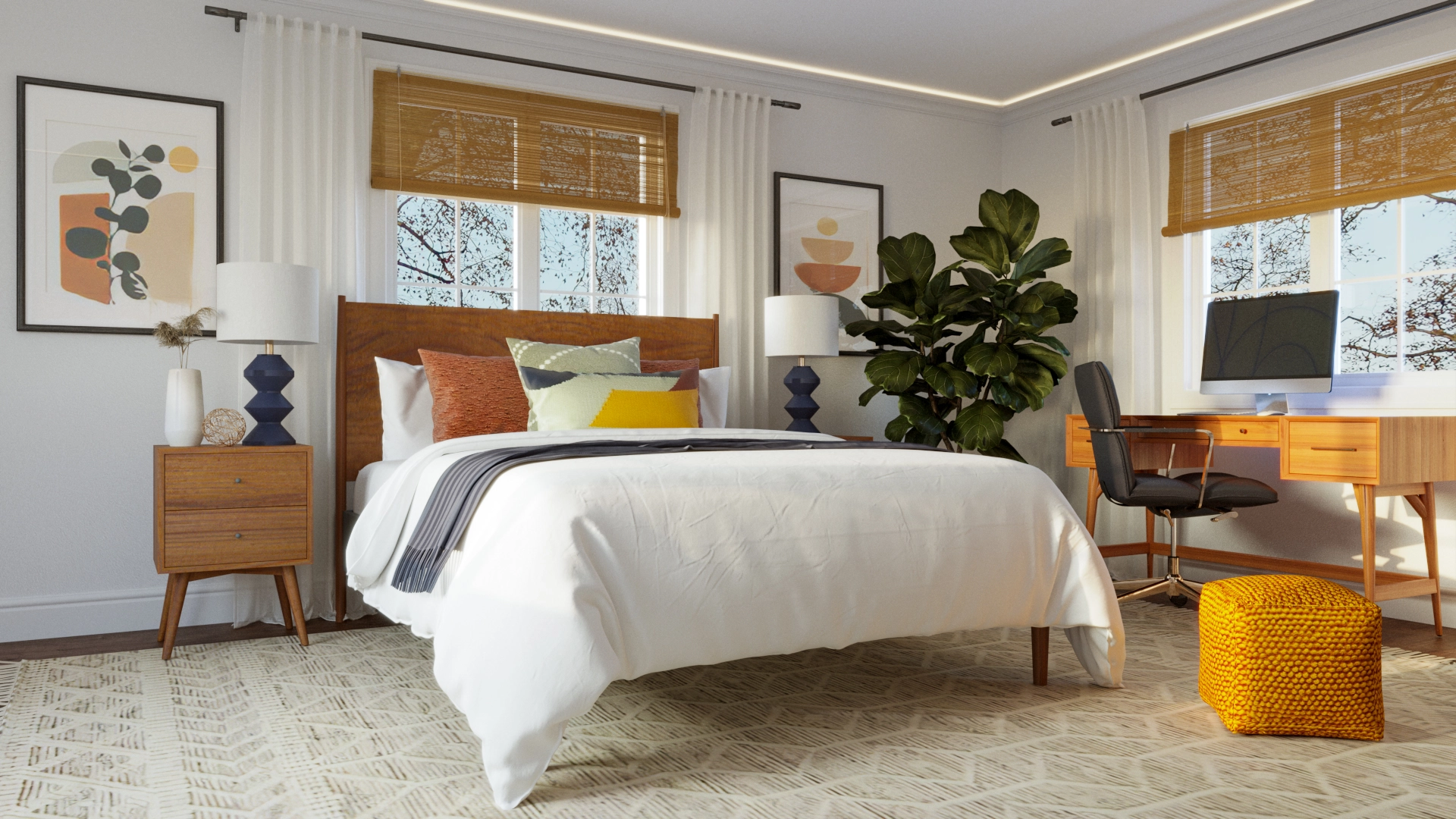 West elm decker store nightstand
