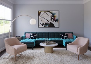 Contemporary, Modern, Glam Living Room by Havenly Interior Designer Emerie