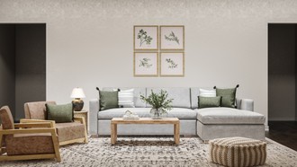 Modern, Farmhouse, Rustic Living Room by Havenly Interior Designer Legacy