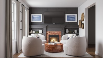 Modern Living Room by Havenly Interior Designer Maria