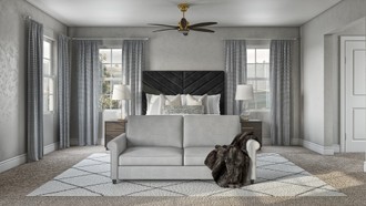 Contemporary, Glam Bedroom by Havenly Interior Designer Yoseika