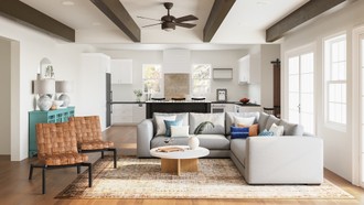 Bohemian, Global Living Room by Havenly Interior Designer Diana