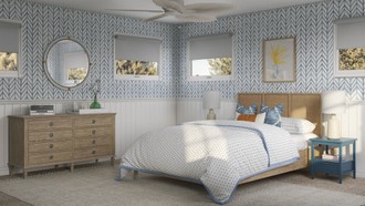 Classic, Coastal Bedroom by Havenly Interior Designer Yoseika