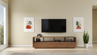 Modern, Classic, Bohemian Living Room by Havenly Interior Designer Jessie