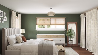 Bohemian Bedroom by Havenly Interior Designer Fendy