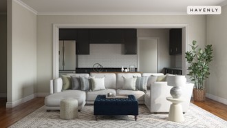 Modern, Midcentury Modern Living Room by Havenly Interior Designer Laura