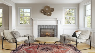 Midcentury Modern Living Room by Havenly Interior Designer Rebecca