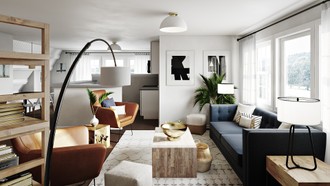 Contemporary, Modern, Rustic Living Room by Havenly Interior Designer Sydney