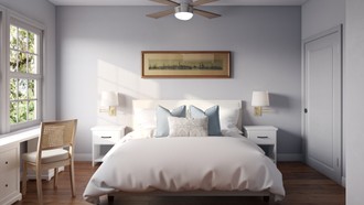 Contemporary, Classic, Coastal Bedroom by Havenly Interior Designer Kylie
