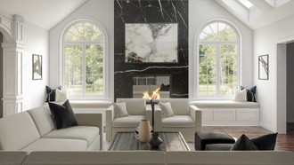 Modern, Glam, Minimal Living Room by Havenly Interior Designer Taylor