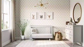 Modern Nursery by Havenly Interior Designer Mariel