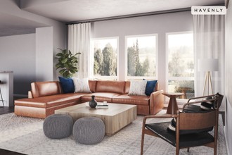 Contemporary, Modern, Scandinavian Living Room by Havenly Interior Designer Anny