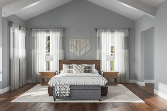Modern, Bohemian, Coastal Bedroom by Havenly Interior Designer Emma
