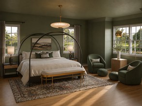 Eclectic, Bohemian Bedroom by Havenly Interior Designer Ana