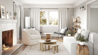Contemporary Living Room by Havenly Interior Designer Mariel