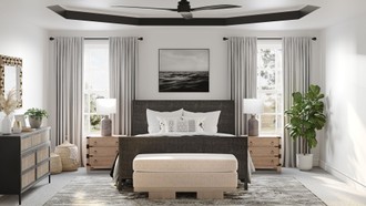 Modern, Bohemian Bedroom by Havenly Interior Designer Shauna