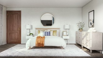 Classic, Coastal, Farmhouse Bedroom by Havenly Interior Designer Alejandra
