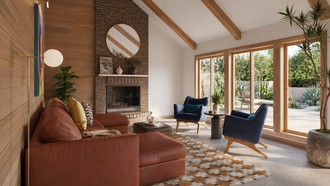 Modern, Midcentury Modern Living Room by Havenly Interior Designer Ana