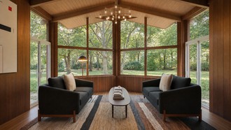 Rustic, Transitional, Southwest Inspired, Scandinavian Bedroom by Havenly Interior Designer Ana