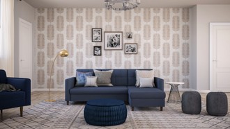 Midcentury Modern Living Room by Havenly Interior Designer Camila