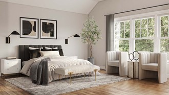 Contemporary, Modern, Glam Bedroom by Havenly Interior Designer Hayley