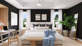 Contemporary, Classic, Coastal Bedroom by Havenly Interior Designer Diana