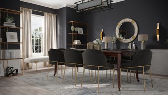 Modern, Classic, Glam, Industrial, Vintage, Classic Contemporary Dining Room by Havenly Interior Designer Emily