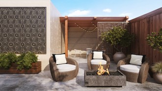 Modern, Classic Outdoor Space by Havenly Interior Designer Dawn