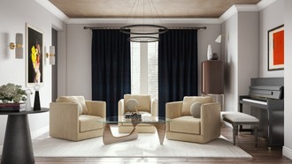 Modern, Glam Living Room by Havenly Interior Designer Dawn