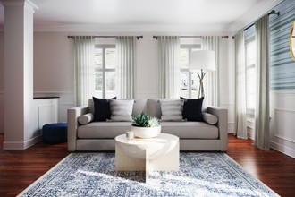 Contemporary, Coastal, Minimal, Scandinavian Living Room by Havenly Interior Designer Alejandra