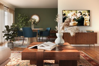 Traditional, Midcentury Modern Living Room by Havenly Interior Designer Ingrid