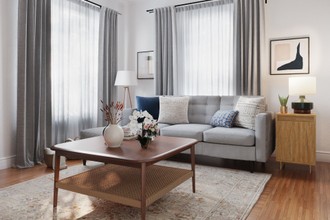 Bohemian, Midcentury Modern Living Room by Havenly Interior Designer Carla