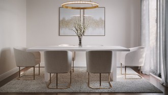 Modern, Glam Dining Room by Havenly Interior Designer Taylor