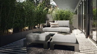 Modern, Minimal Outdoor Space by Havenly Interior Designer Anny