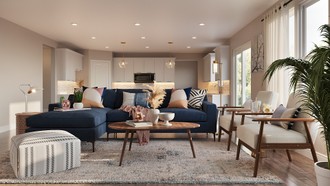 Modern, Midcentury Modern Living Room by Havenly Interior Designer Ambar