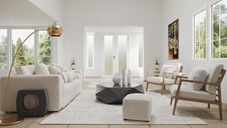 Midcentury Modern Living Room by Havenly Interior Designer Romina