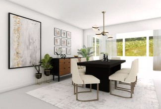 Contemporary, Modern, Glam Dining Room by Havenly Interior Designer Athina