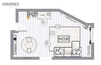  Living Room by Havenly Interior Designer Regina